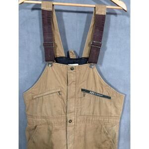 Key Outerwear Bib Overalls Men Size MEDIUM Reg, Insulated Lined #278.23